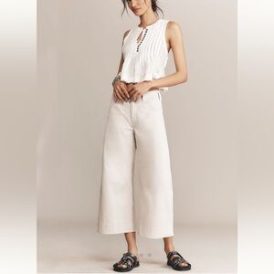 NWT Pilcro Slouchy Cropped Carpenter Pants